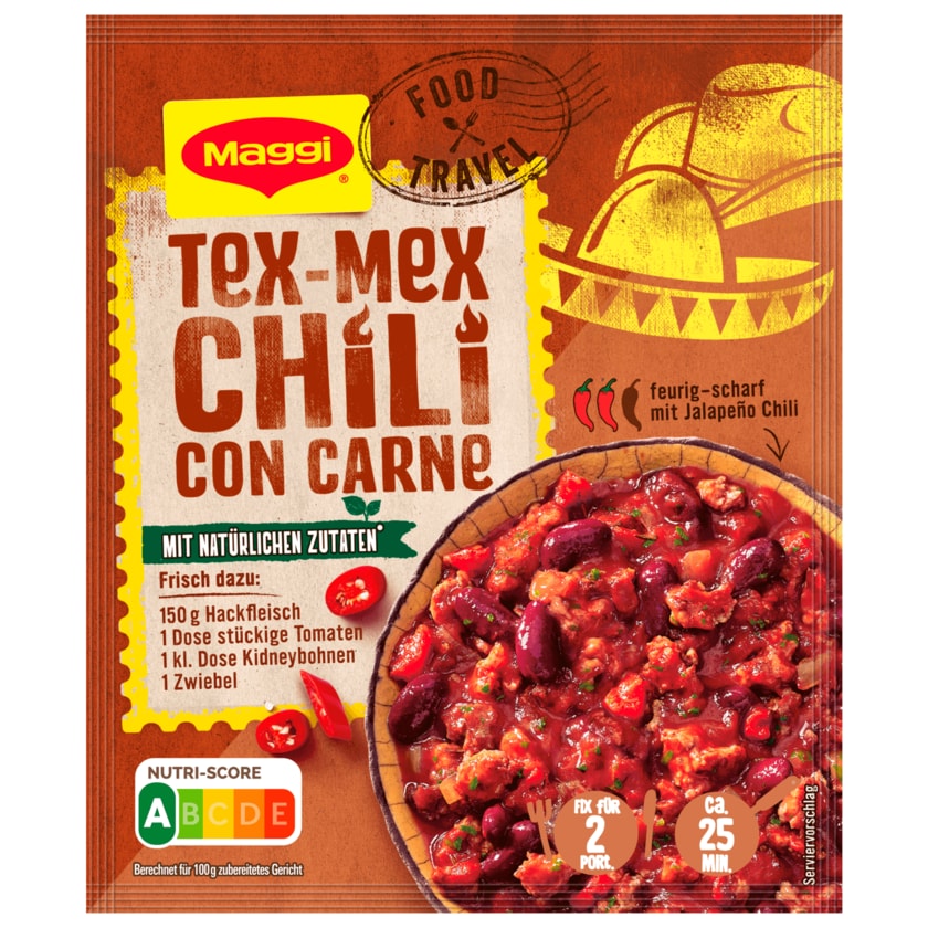 Maggi Foodtravel Tex-Mex Chili con Carne 30g